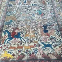 فرش دست بافت قدیمی ۱۰۰ساله