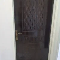 در چوبی با دستگیره|مصالح و تجهیزات ساختمان|قم, هنرستان|دیوار