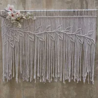 یه تغییر شیک با پرده مکرومه زیبایی خونه ت منتظرشه