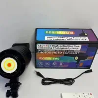 نور رنگی Rgb برای تولید محتوا|دوربین عکاسی و فیلم‌برداری|قم, دورشهر|دیوار