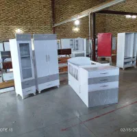 سیسمونی تخت دومنظوره نوزادی نوجوانی باکمد و ویترین