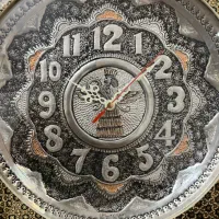 ساعت دیواری نفیس سیاه قلم|ساعت دیواری و تزئینی|کرج, مصباح|دیوار