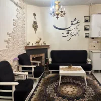 نیم ست سفید ومشکی