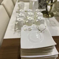 سرویس چینی مازراتی ۱۸ نفره کاملا سالم|ظروف سرو و پذیرایی|تهران, نیلوفر|دیوار