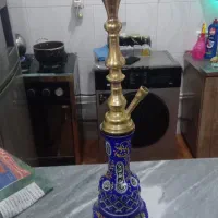 قلیان برنزباشیشه ۳پوست