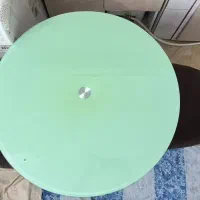 میز نهار خوری استیل دو نفره