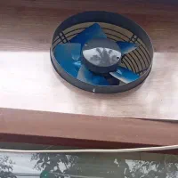 فن ۳۰×۳۰ مارک دمنده نو با پنل ۸۰ سانتی mdf