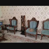 مبل تمام چوب راش معرق