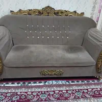 یک دست مبلمان(راحتی) ۷نفره|مبلمان خانگی و میز عسلی|رشت, گلباغ نماز|دیوار
