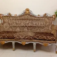 مبل هفت نفره چوب|مبلمان خانگی و میز عسلی|تهران, چیتگر شمالی|دیوار