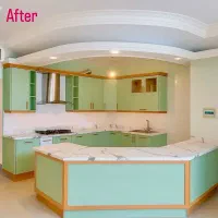 نصب و تعویض برچسب کمد و کابینت