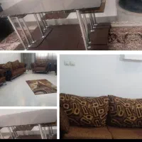 مبل ۷نفره|مبلمان خانگی و میز عسلی|مرودشت, ثبت احوال|دیوار