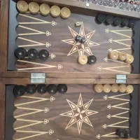 تخته نرد چوبی نو