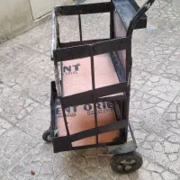 گاری فلزی سه چرخ