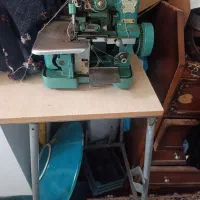 چرخ سردوز پروانه‌ای سه نخ همراه میز