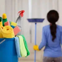 خانم جهت نظافت منزل