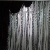 پرده پلیسه ۱۰ متر با تجهیزات کامل در حد نو