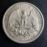 دلار آمریکا سکه اصل 1856