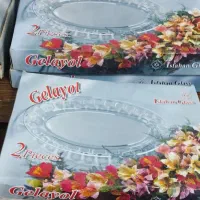 ظروف آشپزخانه پارچ بشقاب کریستال