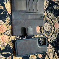 کاور و کیف پول چرم ایفون ۱۳ پرومکس