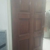 درب چوبی ورودی با چهار چوب|مصالح و تجهیزات ساختمان|تهران, نیکنام|دیوار