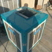کولر آبی 3800 بالا زن در حد نو کارتون نداره