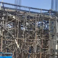 نصب داربست فلزی با ابزار ودستمزد درسیرجان