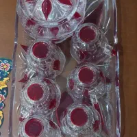 سرویس استکان نعلبکی قندان و سینی