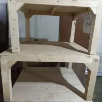 کرسی چوبی ثابت مدل سلوکات سفارشی 80 در 80 سانت|بخاری، هیتر، شومینه|تهران, شهرک ولیعصر جنوبی|دیوار