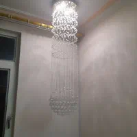 لوستر آویز بلند کار تهران