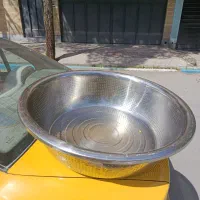 آبکش استیل سایز بزرگ