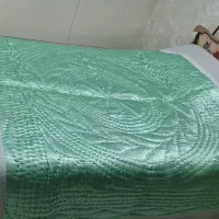 لحاف کرسی ۲ نفره پنبه ساتن کاملا سالم و نو