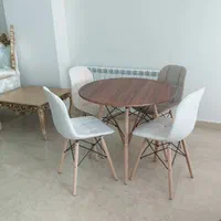 میز و صندلی ناهارخوری دوخت مازراتی چوب ایفلmefp4|میز و صندلی غذاخوری|قم, زاویه|دیوار