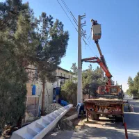 اجاره جرثقیل پنج تن و سه تن و سبد بالابر|خدمات حمل و نقل|قرچک, شهرک طلائیه|دیوار