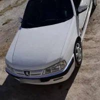 ماشین پارس رنگ سفید