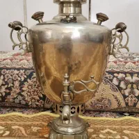 منقل برنجی روسی سماور زغالی