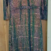 لباس مجلسی بلند پولکی هفت رنگ شیک|لباس|زنجان, |دیوار