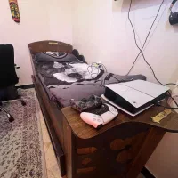 تخت نوجوان همراه میز تحریر و تشک