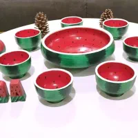 سرویس ظرف سفالی یلدایی