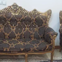 مبل سلطنتی با چوب اصل راش