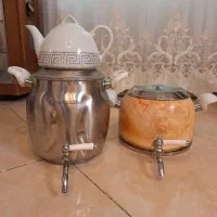 کتری قوری استیل کاملا سالم و درحد نو