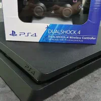 ps4 مدل اسلیم تک دسته بدون خط با جعبه|کنسول، بازی ویدئویی و آنلاین|تهران, فلسطین (میدان انقلاب)|دیوار