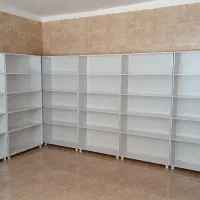 ویترین، کتابخانه، قفسه