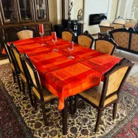مبلمان و میز ناهارخوری ۸نفره|مبلمان خانگی و میز عسلی|تهران, پردیسان|دیوار