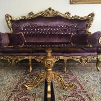 مبلمان ۹ نفره با جلو مبلی و عسلی