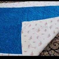 لحاف دو نفره پنبه رویه مخمل|رختخواب، بالش، پتو|مشهد, شهید آوینی|دیوار