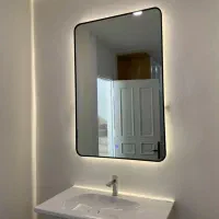 آینه سرویس بهداشتی ۶۰در۸۰