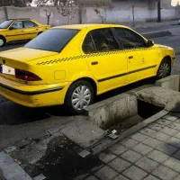 سمند تاکسی گردشی تهران مدل ۹۹ بی رنگ