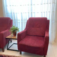 دو عدد مبل تکنفره راحتی|مبلمان خانگی و میز عسلی|تهران, قیطریه|دیوار