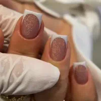 کاشت ناخن همراه با مانیکور روسی با متریال اورجینال